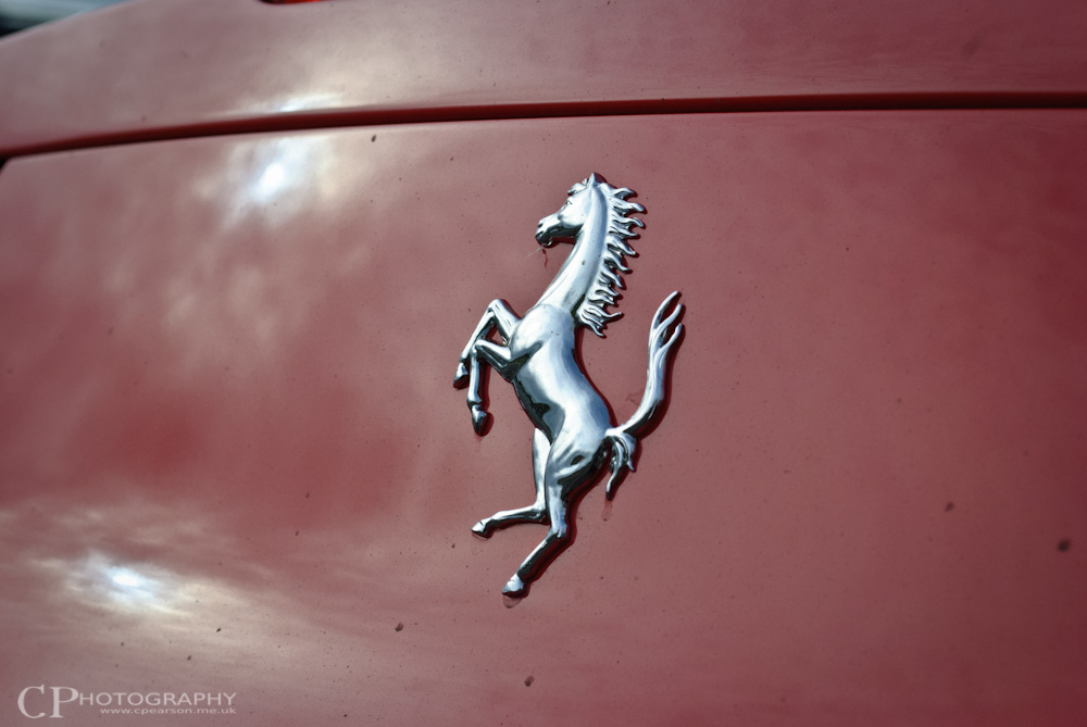 Ferrari 458 Italia rear badge