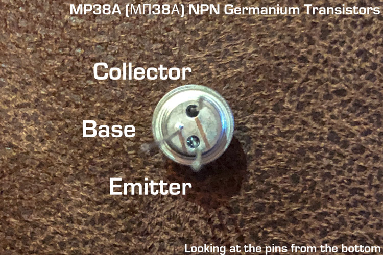 MP38A transistor pin out