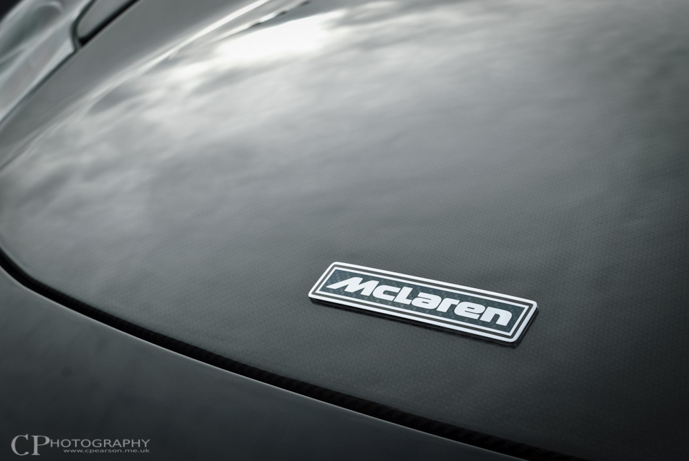 McLaren MSO bonnet badge