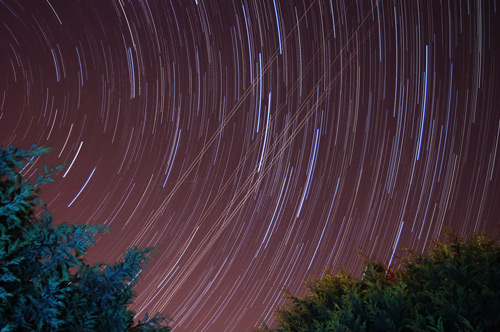 Star trail