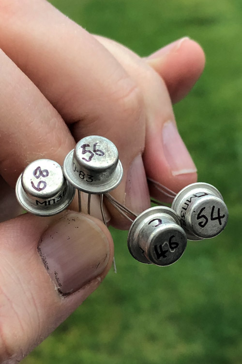 Soviet Germanium NPN transistors