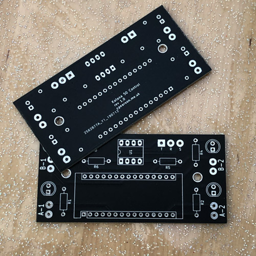 Professionaly manufactured PCBs