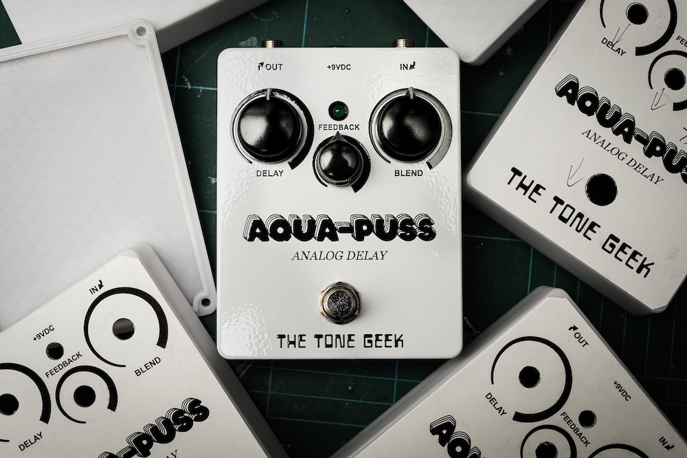 1590BB Enclosure for Tone Geek Aqua-Puss mk1 AP2